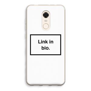 Link in bio: Xiaomi Redmi 5 Transparant Hoesje