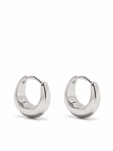 Tom Wood boucles d'oreilles Ice - Argent