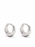 Tom Wood boucles d'oreilles Ice - Argent