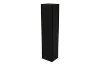 Storke Edge Modulo zwevende badkamerkast mat zwart 35 x 25 x 150 cm