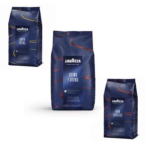 Lavazza Blue line proefpakket - koffiebonen - 3 x 1 kilo