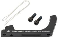 Shimano sm-ma-f140p/d post-mount to flat-mount adapter for front 140mm rotor