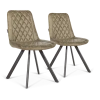 Eetkamerstoel Zelda - Olijf - thumbnail