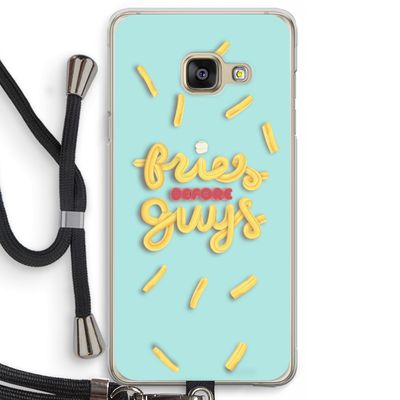 Always fries: Samsung Galaxy A3 (2016) Transparant Hoesje met koord