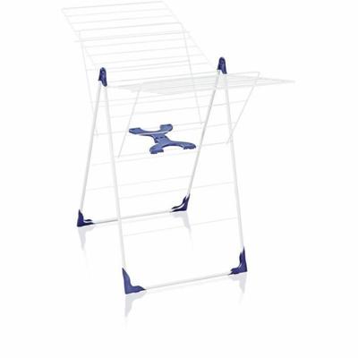 Waslijn Leifheit 81408 CLASSIC 200 Flex Staal Polypropyleen Plastic Blauw Wit 20 m
