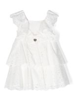 Lapin House robe en coton à broderie anglaise - Blanc - thumbnail