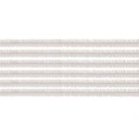 Chenilledraad - 10x - wit - 50 cm - hobby/knutsel materialen