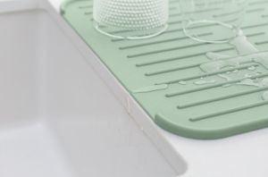 Brabantia silicone afdruipmat Jade Green