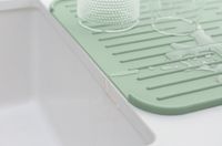 Brabantia silicone afdruipmat Jade Green - thumbnail