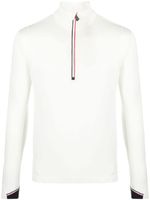 Moncler Grenoble sweat à col montant zippé - Tons neutres