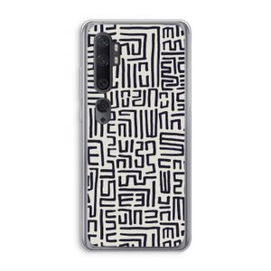 Moroccan Print: Xiaomi Mi Note 10 Pro Transparant Hoesje