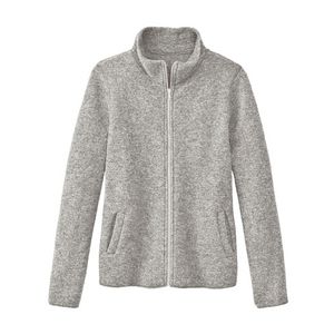 Wollen walkstof jas, antracietgrijs 40/42