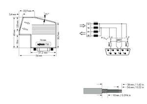 Wago 750-960 kabel-connector D-Sub Grijs