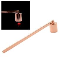 Kaars blusser cover kaars kaars Hood kaars Geurkaars tool kleur: Rose goud