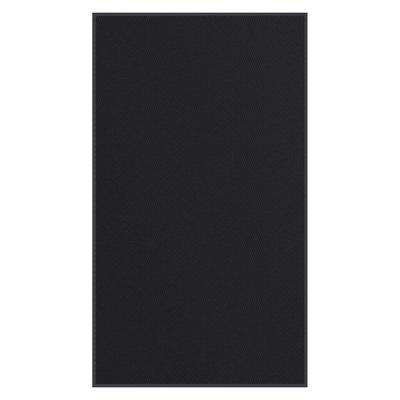 Deurmat 115x200 cm zwart