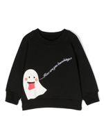 WAUW CAPOW by BANGBANG sweat Booohing en coton biologique - Noir