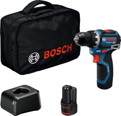 Bosch Blauw GSR 12V-32 Accuschroefboormachine | 2x GBA 12V 2,0 Ah en Lader GAL 12V-20 - 06019N7003