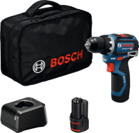 Bosch Blauw GSR 12V-32 Accuschroefboormachine | 2x GBA 12V 2,0 Ah en Lader GAL 12V-20 - 06019N7003