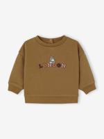Sweatshirt jongensbaby London olijf