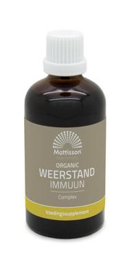 Mattisson Organic weerstand/immuun complex tinctuur bio
