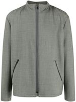 Boglioli veste en laine vierge à fermeture zippée - Gris - thumbnail