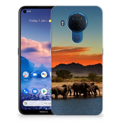 Nokia 5.4 | TPU Hoesje | Olifanten