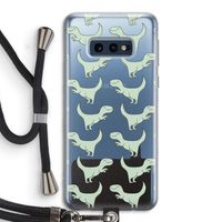 Dinos: Samsung Galaxy S10e Transparant Hoesje met koord Dinos: Samsung Galaxy S10e Transparant Hoesje met koord