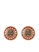 CHANEL Pre-Owned boucles d'oreilles CC à fermoir clip (années 1980)