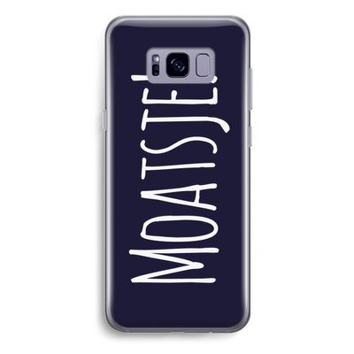 Moatsje!: Samsung Galaxy S8 Plus Transparant Hoesje