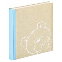 walther+ design Walther UK-151-L Fotoalbum (b x h) 28 cm x 30.5 cm Beige, Blauw 50 bladzijden