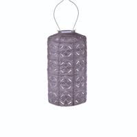 Cylinder 18 Mandela Mauve Purple Solar lampion - Lumiz