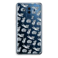 Poezen: Huawei Mate 10 Pro Transparant Hoesje