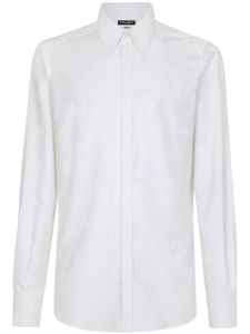 Dolce & Gabbana chemise Martini en jacquard - Blanc