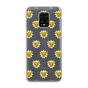 Leeuwenkoppen: Xiaomi Redmi Note 9 Pro Transparant Hoesje