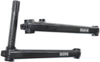 RADIO Bmx crank "am" 3 pcs.w.bot.bracket,black