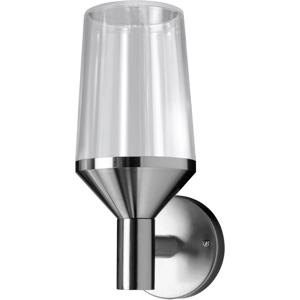 LEDVANCE Endura Classic Calice 4058075477957 Buitenlamp (wand) LED E27 RVS, Transparant, Glas