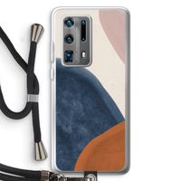 Geo #1: Huawei P40 Pro Plus Transparant Hoesje met koord