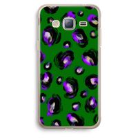 Green Cheetah: Samsung Galaxy J3 (2016) Transparant Hoesje