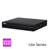 Dahua 4K 4 Kanaals NVR Recorder - NVR4104HS-P-4KS3 met 960GB SSD