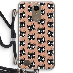 Kat: LG K10 (2017) Transparant Hoesje met koord
