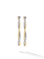 David Yurman créoles Infinity en or 14ct et argent Sterling - thumbnail