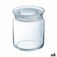 Blik Luminarc Pav Transparant Siliconen Glas (1 L) (6 Stuks) - thumbnail