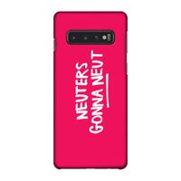 Neuters (roze): Samsung Galaxy S10 4G Volledig Geprint Hoesje