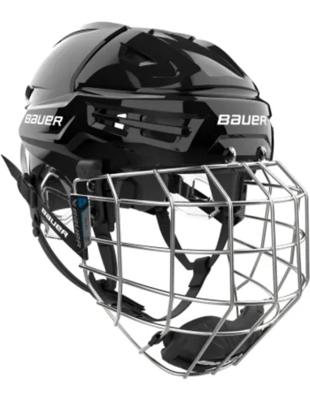 Bauer Hh Re-akt 70 Hockey Helm Combo (diverse Kleuren) Zwart S (52-57cm)