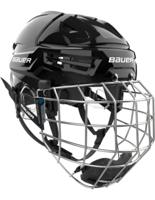 Bauer Hh Re-akt 70 Hockey Helm Combo (diverse Kleuren) Zwart M (56-60cm)