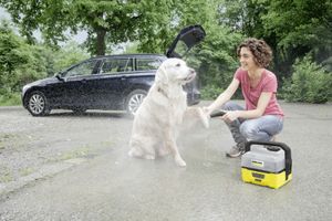Kärcher Home & Garden Mobile Outdoor Cleaner OC3 + Pet Mobiel wasstation met accu Koud water