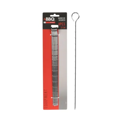 BBQ Pennen Set 27 cm (8 st.)