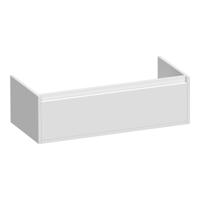 Brauer Hope - Onderkast - 100 cm - met 1 Softclose Lade Greeploos en 1 Sifon Uitsparing - Mat Wit