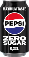 Pepsi Zero Sugar Original (24 x 330 ml) - thumbnail