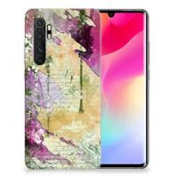 Smartphone hoesje Xiaomi Mi Note 10 Lite Letter Painting